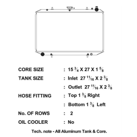 CSF 90-97 Nissan 300ZX (non-turbo) High-Performance All-Aluminum Radiator