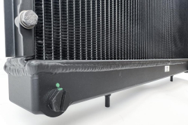 CSF R32 Skyline GT-R/GTS Full Billet Aluminum High-Performance Radiator - Black