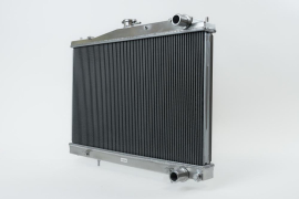 CSF R33 Skyline GT-R/GTS Full Billet Aluminum High-Performance Radiator - Raw Billet