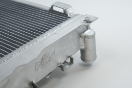 CSF Mercedes 190E 2.3-16/2.5-16 Aluminum High-Performance Radiator - Raw Billet