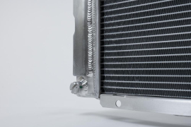 CSF Mercedes 190E 2.3-16/2.5-16 Aluminum High-Performance Radiator - Raw Billet