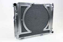 CSF Mercedes 190E 2.3-16/2.5-16 Aluminum High-Performance Radiator - Raw Billet