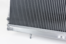 CSF High-Performance All-Aluminum Radiator for Nissan R32 Skyline GT-R - Silver