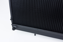 CSF High-Performance All-Aluminum Radiator for Nissan R32 Skyline GT-R - Black