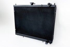 CSF Nissan R34 Skyline GT-R High-Performance All-Aluminum Radiator - Black