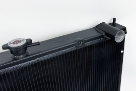 CSF Nissan R34 Skyline GT-R High-Performance All-Aluminum Radiator - Black