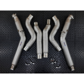 Redstar Downpipes - Mercedes CLS500 CLS550 / E500 E550 AWD 4-matic Sedan