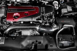 Eventuri FK8 Carbon Turbo Tube Package with V2 MAF Tube