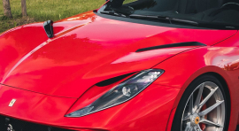 Ferrari 812 Superfast/GTS | Insert For Air Outlet Engine Bonnet N-Largo