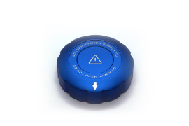 Goldenwrench Supply BMW M Series BLACKLINE Performance Coolant Expansion Tank Cap Covers