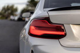 Goldenwrench Supply BMW 2 Series M2 Competition 2018-2020 (F22/F87 LCI) BLACKLINE Taillight Overlay Kit