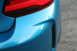 Goldenwrench Supply BMW M2 / M2 Competition (F87) BLACKLINE Rear Reflector Overlay Kit