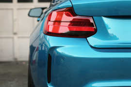 Goldenwrench Supply BMW M2 / M2 Competition (F87) BLACKLINE Rear Reflector Overlay Kit