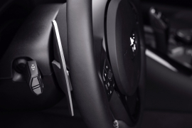 Goldenwrench Supply Toyota GR Supra 2020+ (A90) BLACKLINE Spec Billet Paddle Shifter Set - Black