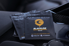 Goldenwrench Supply BLACKLINE Fragrance Paper Air Freshener (3 Pack)