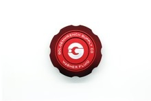 Goldenwrench Supply BMW M Car E9X Series BLACKLINE Performance Edition RED Washer Fluid Cap