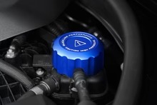 Goldenwrench Supply BMW 2021+ S58 Engine BLACKLINE Performance Motorsport BLUE Engine Cap Set (Oil Cap / Coolant Caps)