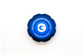 Goldenwrench Supply BMW M Car F Series BLACKLINE Performance Motorsport BLUE Washer Fluid Cap