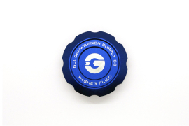 Goldenwrench Supply BMW M Car E9X Series BLACKLINE Performance Motorsport BLUE Washer Fluid Cap