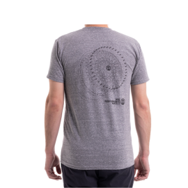 HRE Mens Heather Grey Exploded Tee - S