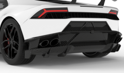 1016 Industries Lamborghini Huracan LP610 V2 Rear Bumper (Forged Carbon)