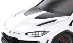 1016 Industries Lamborghini Urus Race Hood - Version 2.0 (Twill Carbon)