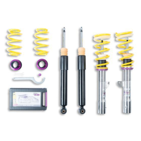 KW Coilover Kit V1 for 04/2010-06/2015 Audi A5 Convertible (8F7) w/ Deactivation For Electronic Dampers