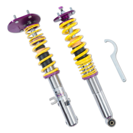 KW Coilover Kit V3 Clubsport for 12/1988-11/1990 Porsche 911 Convertible w/ Top Mounts