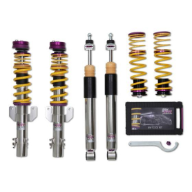 KW Coilover Kit V3 Clubsport for 06/2008+ Seat Ibiza Mk IV Sportcoupe (6J1, 6P5) w/ Top Mounts