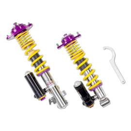 KW Coilover Kit V4 Clubsport for 07/2008+ Subaru Impreza Hatchback (GR, GH, G3) w/ Top Mounts