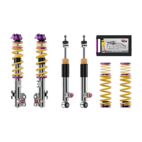 KW Coilover Kit V4 Clubsport for Toyota Yaris (P21, PA1, PH1) w/ Top Mounts