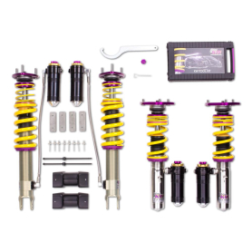 KW Coilover Kit V4 Clubsport for 12/2011-11/2015 Porsche 911 Targa (991) w/ Top Mounts