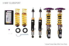 KW Coilover Kit V4 Clubsport for 05/2012+ Audi A3 (8V1, 8VK) w/ FA Top Mounts