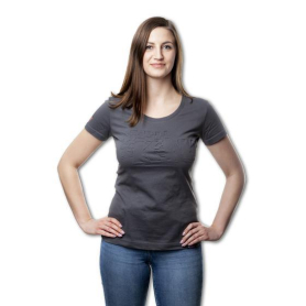 KW Womens 3D T-Shirt - Grey L