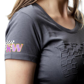 KW Womens 3D T-Shirt - Grey L