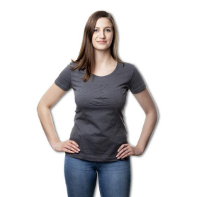 KW Womens 3D T-Shirt - Grey M