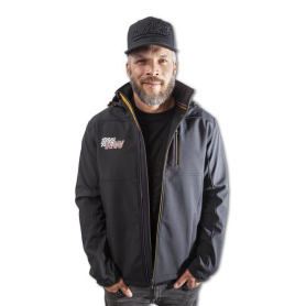 KW Mens Softshell Jacket - Black XL