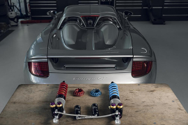 Coilover kit V5 (Porsche Carrera GT Edition) w. HLS 4 Hydraulik Liftsystem