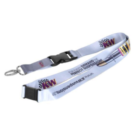 Key chain woven textile band 25 mm