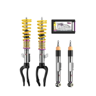 KW Coilover kit Variant 3 inox ( incl. deactivation for electronic damper) BMW 6 Coupe (F13) (07/2011-10/2017) F13