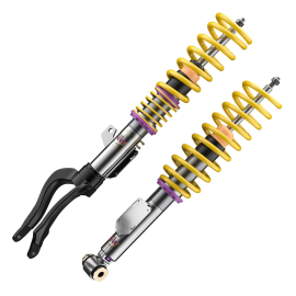 KW Coilover kit Variant 3 inox ( incl. deactivation for electronic damper) BMW 5 (F10) (01/2009-10/2016) F10