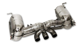 Ferrari 458 Spider/Italia | Power Optimised Exhaust System without Flap-Regulation - Stainless Steel