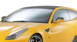 Ferrari FF | Cover For Mirrors - Visible Carbon