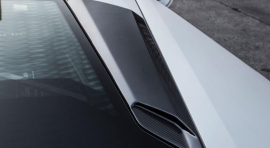 Lamborghini Huracan/EVO/RWD | Roof Air Intake Scoop Only for Cars with Glass-Engine Bonnet - Visible Carbon