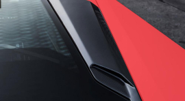 Lamborghini Huracan/EVO/RWD | Roof Air Intake Scoop Only for Cars with Glass-Engine Bonnet - Visible Carbon