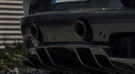 Maserati MC20 | Carbon - Stainless Steel Tailpipes (Gloss Carbon Cover)