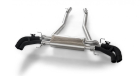 Rolls Royce Cullinan | Power Optimised Exhaust System with Flap-Regulation - Stainless Steel