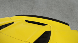 Ferrari 488 Spider/GTB | Rear Spoiler Lip - Visible Ferrari Carbon