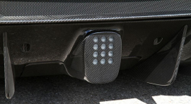 Ferrari 488 Spider/GTB | Cover Fog-Light - Visible Ferrari Carbon