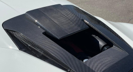 Ferrari F8 Tributo | N-Largo Engine Bonnet - Visible Ferrari Carbon